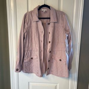 Maurice’s pink denim jacket